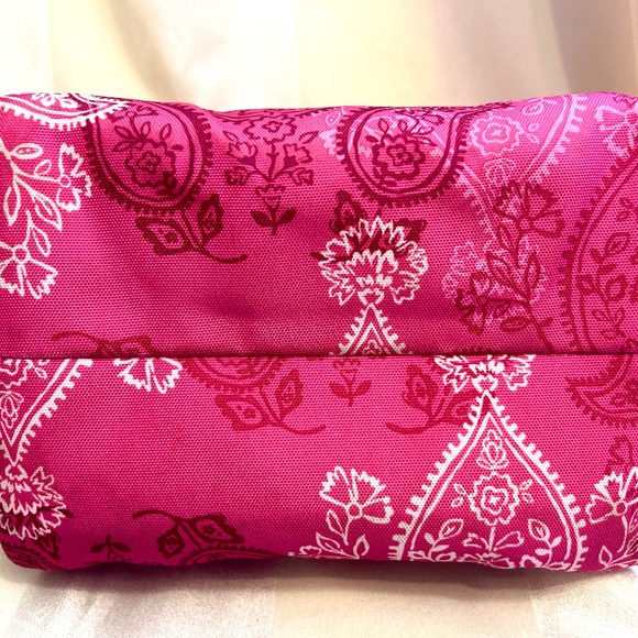 Vera Bradley Lighten up Lunch Cooler Bag Stamped Paisley Pink - Picture 5 of 9